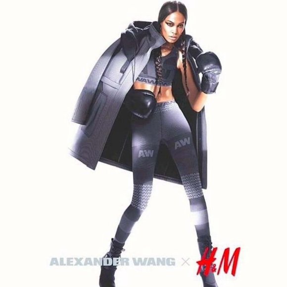 Limited Edition Alexander Wang x H&M Compression Leggings - Picture 1 of 9